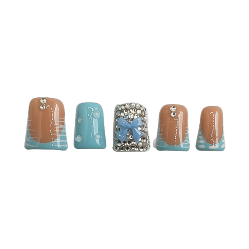 Blue Bow Bling 211 Cosmetics