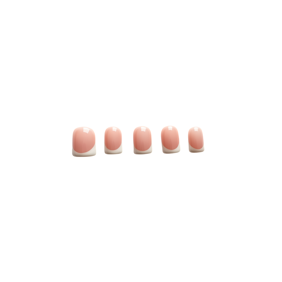 French Tip 211 Cosmetics handmade reasonable press on nails 