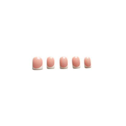 French Tip 211 Cosmetics handmade reasonable press on nails 